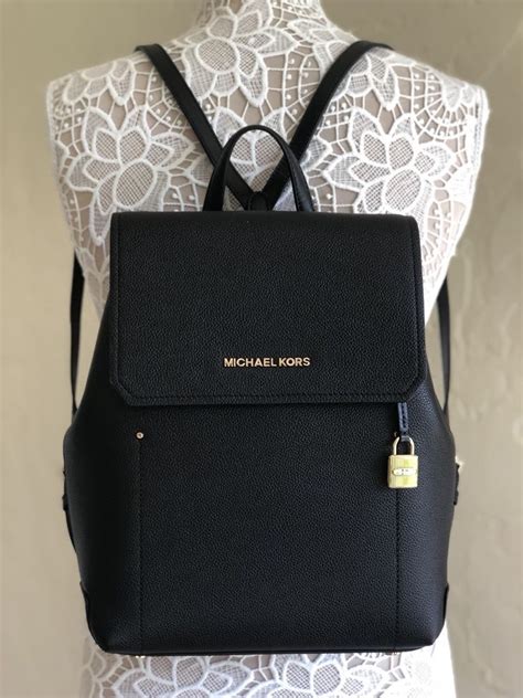 michael kors hayes leather backpack|michael kors outlet backpacks.